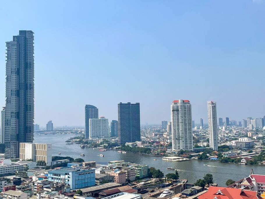 Apartmán Luxurious Downtown River View Chao Phraya River Bangkok Exteriér fotografie